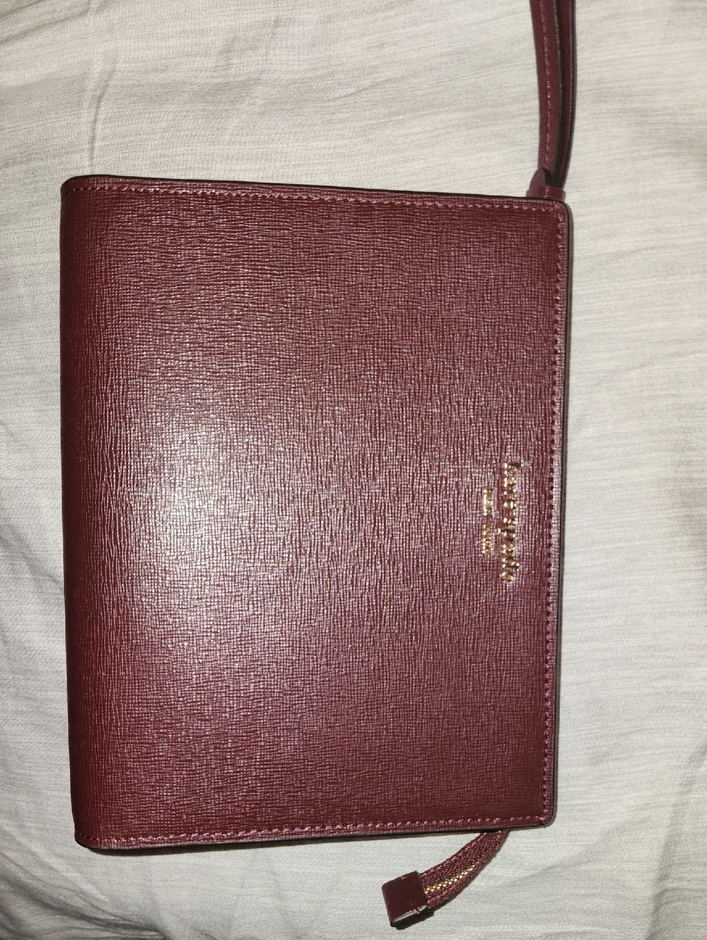 Kate Spade Burgundy Wristlet
